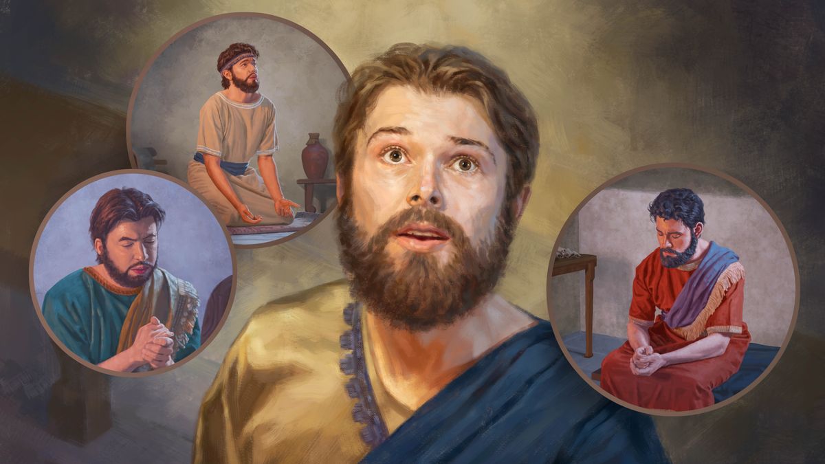 Shadrach, Meshach, and Abednego each offer a private prayer, and Jehovah reveals the dream and its interpretation to Daniel.